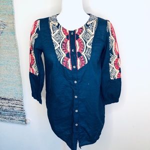 Anthropologie hei hei• Button Down Top